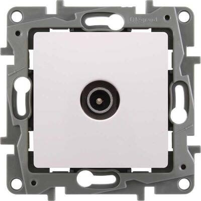 LEGRAND 767123Legrand TV ve TV/SAT Prizleri - TV prizi geçişli 14 dB - BeyazLegrand TV ve TV-SAT Prizleri - TV prizi geçişli 14 dB{ubercoelektromarket}