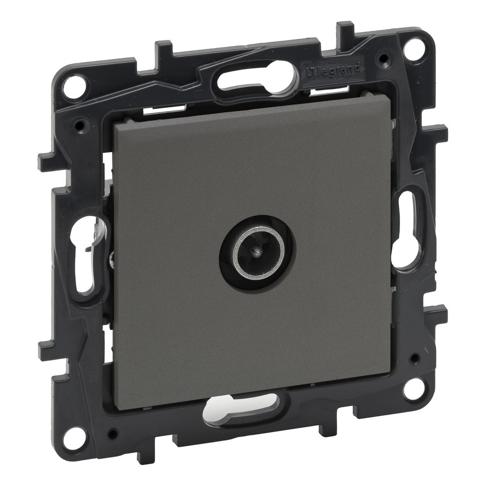 LEGRAND 768826Legrand TV ve TV/SAT Prizleri - TV prizi sonlu 5 dB - TitanyumLegrand TV ve TV-SAT Prizleri - TV prizi sonlu 5 dB{ubercoelektromarket}