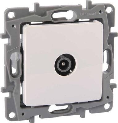 LEGRAND 767126Legrand TV ve TV/SAT Prizleri - TV prizi sonlu 10 dB - BeyazLegrand TV ve TV-SAT Prizleri - TV prizi sonlu 10 dB - Beyaz{ubercoelektromarket}