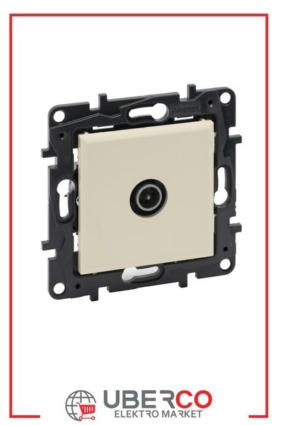 LEGRAND 768457Legrand TV ve TV/SAT Prizleri - TV prizi yıldız, 1 dB - KremLegrand TV ve TV-SAT Prizleri - TV prizi yıldız, 1 dB - Krem{ubercoelektromarket}