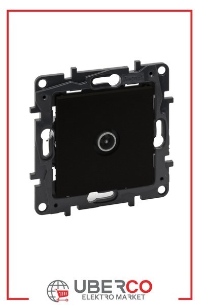 LEGRAND 768657Legrand TV ve TV/SAT Prizleri - TV prizi, yıldız, 1.5 dB - SiyahLegrand TV ve TV-SAT Prizleri - TV prizi, yıldız, 1.5 dB{ubercoelektromarket}