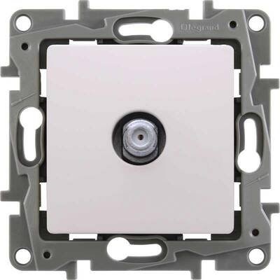 LEGRAND 767125Legrand TV ve TV/SAT Prizleri - TV prizi F tipi - BeyazLegrand TV ve TV-SAT Prizleri - TV prizi F tipi - Beyaz{ubercoelektromarket}