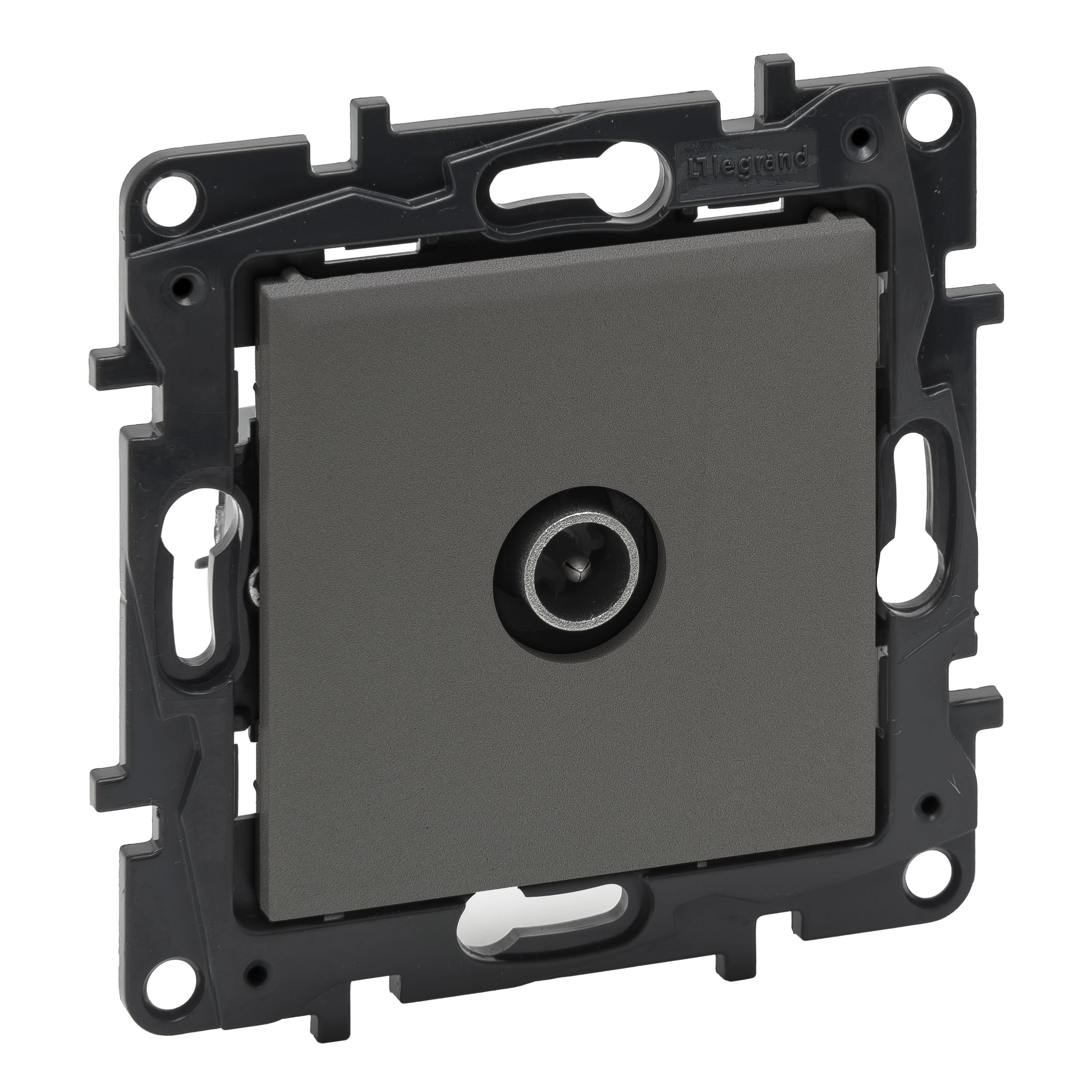 LEGRAND 768823Legrand TV ve TV/SAT Prizleri - TV prizi geçişli 15 dB - TitanyumLegrand TV ve TV-SAT Prizleri - TV prizi geçişli 15 dB{ubercoelektromarket}