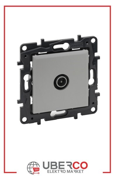 LEGRAND 768257Legrand TV ve TV/SAT Prizleri - TV prizi, yıldız, 1.5 dB - AlüminyumLegrand TV ve TV-SAT Prizleri - TV prizi, yıldız, 1.5 dB{ubercoelektromarket}
