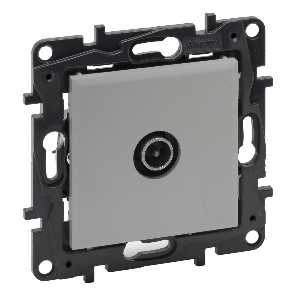 LEGRAND 768257Legrand TV ve TV/SAT Prizleri - TV prizi, yıldız, 1.5 dB - AlüminyumLegrand TV ve TV-SAT Prizleri - TV prizi, yıldız, 1.5 dB{ubercoelektromarket}