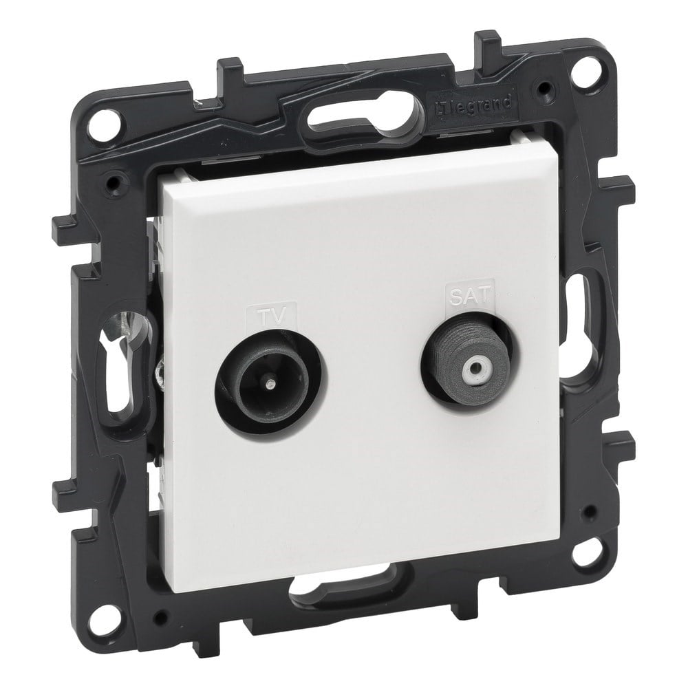 LEGRAND 768128Legrand TV ve TV/SAT Prizleri - TV/SAT prizi, sonlu - Beyaz (7 681 28)Legrand TV ve TV-SAT Prizleri - TV-SAT prizi, sonlu - Beyaz{ubercoelektromarket}