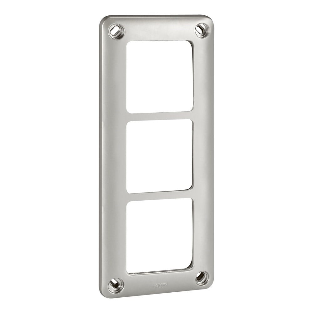LEGRAND 077853Legrand Soliroc IK10 - IP55 Üçlü Çerçeve 110x252mmLegrand Üçlü, yatay-dikey montaj{ubercoelektromarket}