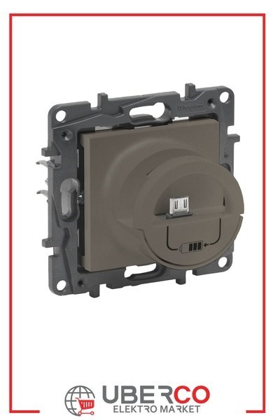 LEGRAND 768596Legrand USB Şarj Prizi - Dock Micro USB+USB şarj prizi, 2400mA - BronzLegrand USB Şarj Prizi - Dock Micro USB+USB şarj prizi{ubercoelektromarket}