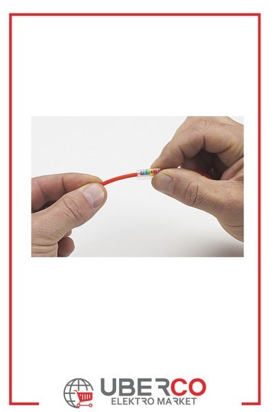 LEGRAND 037920Legrand Memocab işaret taşıyıcı boy 18mm 7 işaret kesit 0.25 ila 1.5mm²Legrand Uzun İşaret Taşıyıcı - Azami 1,5 mm²{ubercoelektromarket}