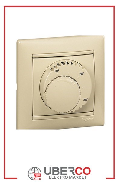 LEGRAND 774126Legrand Valena bej renk standart ortam termostatıLegrand Valena bej renk standart ortam termostatı{ubercoelektromarket}