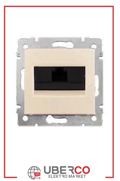 LEGRAND 774130Legrand Valena Cat5e data prizi RJ45 UTP - 1çıkış BejLegrand Valena Cat5e data prizi RJ45 UTP - 1çıkış Bej{ubercoelektromarket}