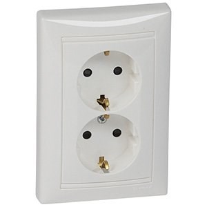LEGRAND 774427Legrand Valena İkili prizler 16 A - 250 V BeyazLegrand Valena İkili prizler 16 A - 250 V Beyaz{ubercoelektromarket}