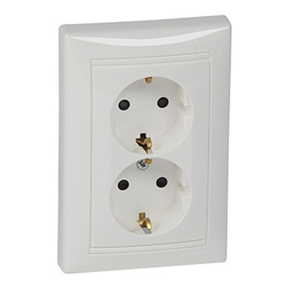 LEGRAND 774427Legrand Valena İkili prizler 16 A - 250 V BeyazLegrand Valena İkili prizler 16 A - 250 V Beyaz{ubercoelektromarket}