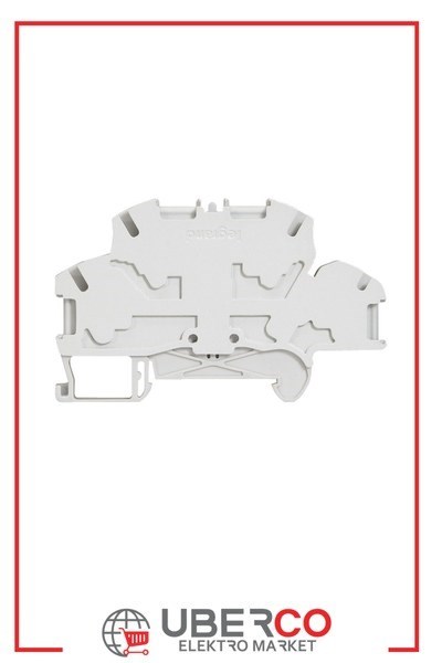LEGRAND 037267Legrand Viking 3 Klemens - Basit Klemens (yaylı) - 2 katlı klemens - Kesit(mm²) 4 - Adım(mm) 5Legrand Viking 3 Klemens - Basit Klemens (yaylı) - 2 katlı{ubercoelektromarket}
