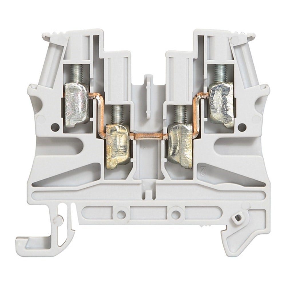 LEGRAND 037169Legrand Viking 3 Klemens - Basit Klemens (vidalı) - 1 katlı klemens - 2 giriş / 2 çıkış - Kesit(mm²) 4 - Adım(mm) 6Legrand Viking 3 Klemens - Basit Klemens (vidalı) - 1 katlı{ubercoelektromarket}