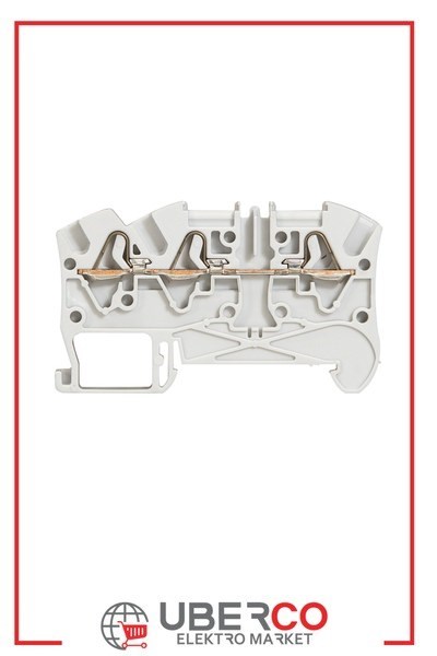 LEGRAND 037240Legrand Viking 3 Klemens - Basit Klemens (yaylı) - 1 bağlantı - 1 giriş / 2 çıkış - Kesit(mm²) 4 - Adım(mm) 5Legrand Viking 3 Klemens - Basit Klemens (yaylı) - 1{ubercoelektromarket}