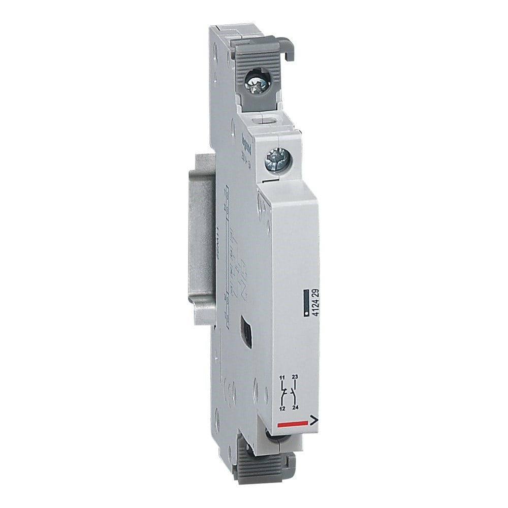 LEGRAND 412429Legrand Darbeakım anahtarları/ray tipi kontaktör için yard. enversör kontak 5A 1NA+1NKLegrand Yardımcı enversör kontak{ubercoelektromarket}