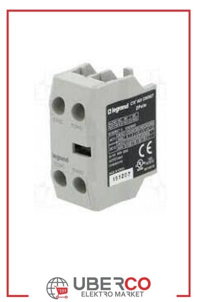 LEGRAND 416850Legrand Yardımcı Kontak - Öne montaj 1NA+1NK - CTX3 40-135 A (AC1)Legrand Yardımcı Kontak - Öne montaj 1NA+1NK - CTX3 40-135 A{ubercoelektromarket}