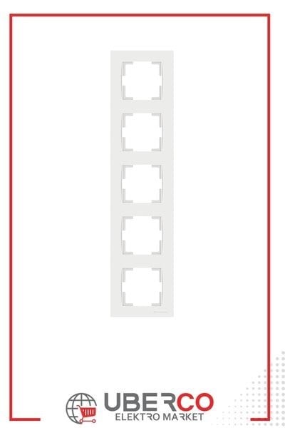 2220 800 2501Mutlusan Beşli Dikey Çerçeve - BeyazMutlusan Beşli Dikey Çerçeve - Beyaz{ubercoelektromarket}