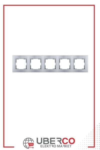 2220 800 1582Mutlusan Beşli Yatay Çerçeve - İnoxMutlusan Beşli Yatay Çerçeve - İnox{ubercoelektromarket}