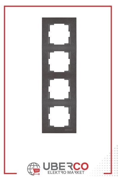 2220 800 2495Mutlusan Dörtlü Dikey Çerçeve - FümeMutlusan Dörtlü Dikey Çerçeve - Füme{ubercoelektromarket}