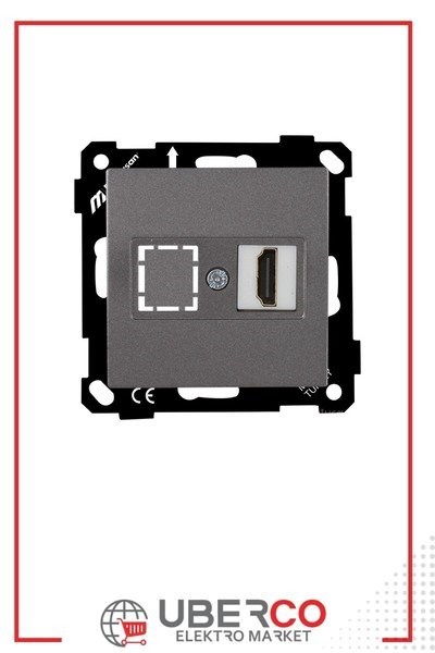 2270 457 0195Mutlusan Elitra Plus Mek+Tuş 1*Hdmı Priz - FümeMutlusan Elitra Plus Mek+Tuş 1*Hdmı Priz - Füme{ubercoelektromarket}
