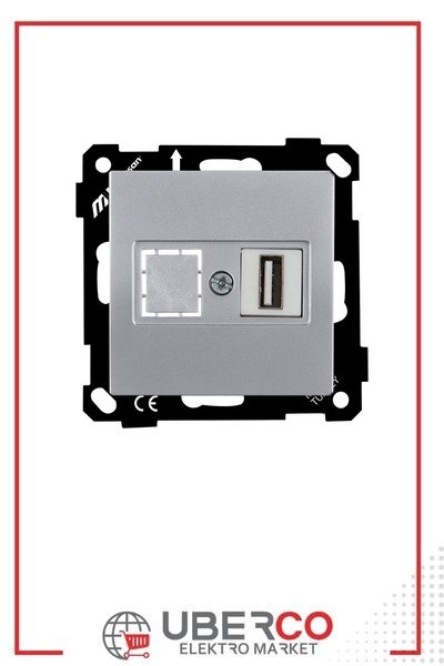 2270 455 0192Mutlusan Elitra Plus Mek+Tuş 1*USB Priz - GümüşMutlusan Elitra Plus Mek+Tuş 1*USB Priz - Gümüş{ubercoelektromarket}