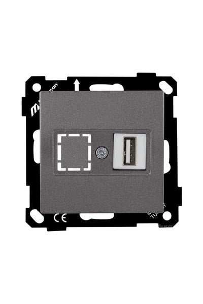 2270 455 0195Mutlusan Elitra Plus Mek+Tuş 1*USB Priz - FümeMutlusan Elitra Plus Mek+Tuş 1*USB Priz - Füme{ubercoelektromarket}