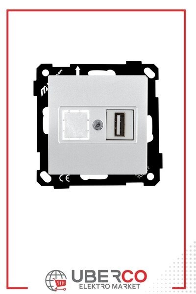 2270 455 0101Mutlusan Elitra Plus Mek+Tuş 1*USB Priz - BeyazMutlusan Elitra Plus Mek+Tuş 1*USB Priz - Beyaz{ubercoelektromarket}