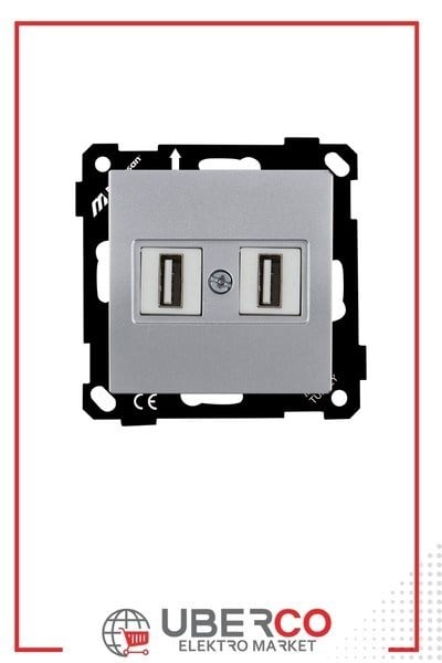 2270 456 0192Mutlusan Elitra Plus Mek+Tuş 2*USB Priz - GümüşMutlusan Elitra Plus Mek+Tuş 2*USB Priz - Gümüş{ubercoelektromarket}