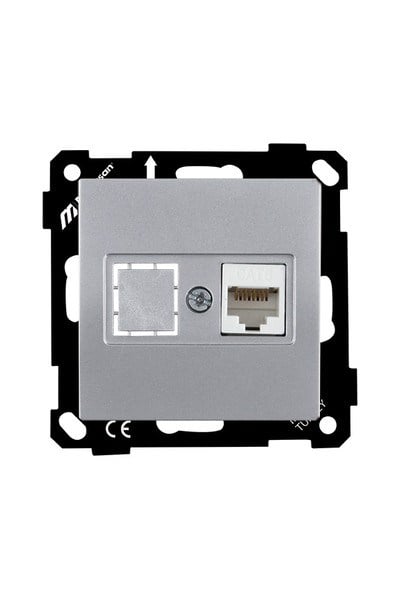 2270 140 0192Mutlusan Elitra Plus Mek+Tuş Data Prizi 1*Rj45 (Cat6) - GümüşMutlusan Elitra Plus Mek+Tuş Data Prizi 1*Rj45 - Gümüş{ubercoelektromarket}