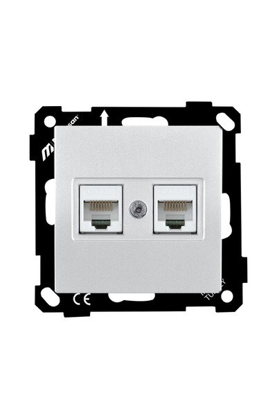 2270 138 0101Mutlusan Elitra Plus Mek+Tuş Data Prizi 2*Rj45 (Cat5E) - BeyazMutlusan Elitra Plus Mek+Tuş Data Prizi 2*Rj45 - Beyaz{ubercoelektromarket}