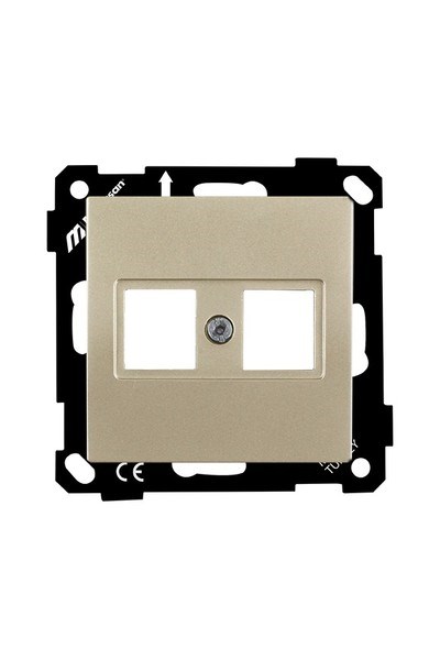 2270 137 0190Mutlusan Elitra Plus Mek+Tuş Data Prizi 2*Rj45 (Konnektörsüz) - SatenMutlusan Elitra Plus Mek+Tuş Data Prizi 2*Rj45{ubercoelektromarket}