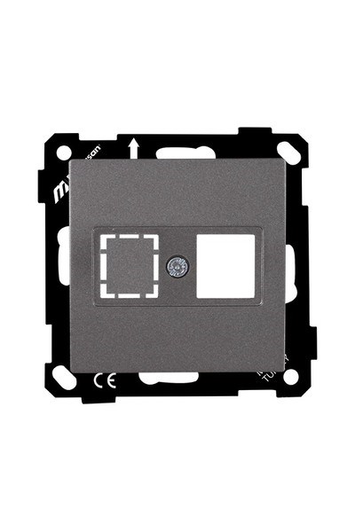 2270 135 0195Mutlusan Elitra Plus Mek+Tuş Data Prizi 1*Rj45 (Konnektörsüz) - FümeMutlusan Elitra Plus Mek+Tuş Data Prizi 1*Rj45{ubercoelektromarket}