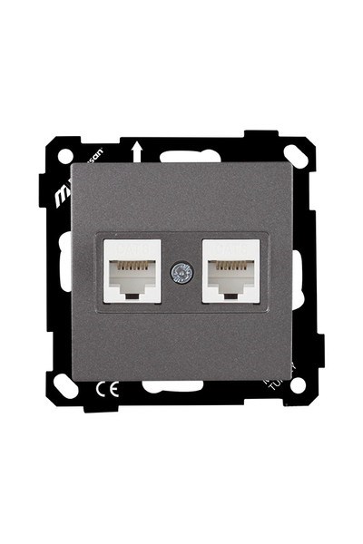 2270 141 0195Mutlusan Elitra Plus Mek+Tuş Data Prizi 2*Rj45 (Cat6) - FümeMutlusan Elitra Plus Mek+Tuş Data Prizi 2*Rj45 (Cat6) - Füme{ubercoelektromarket}