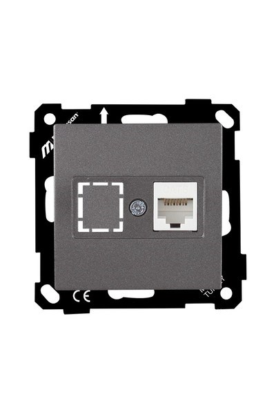 2270 140 0195Mutlusan Elitra Plus Mek+Tuş Data Prizi 1*Rj45 (Cat6) - FümeMutlusan Elitra Plus Mek+Tuş Data Prizi 1*Rj45 (Cat6) - Füme{ubercoelektromarket}