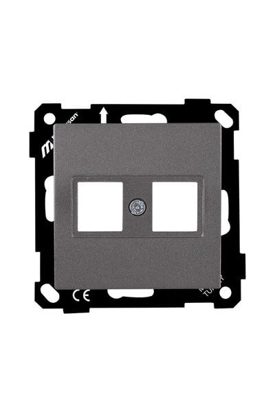 2270 137 0195Mutlusan Elitra Plus Mek+Tuş Data Prizi 2*Rj45 (Konnektörsüz) - FümeMutlusan Elitra Plus Mek+Tuş Data Prizi 2*Rj45{ubercoelektromarket}