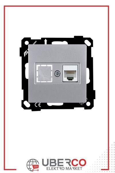 2270 136 0192Mutlusan Elitra Plus Mek+Tuş Data Prizi 1*Rj45 (Cat5E) - GümüşMutlusan Elitra Plus Mek+Tuş Data Prizi 1*Rj45 - Gümüş{ubercoelektromarket}
