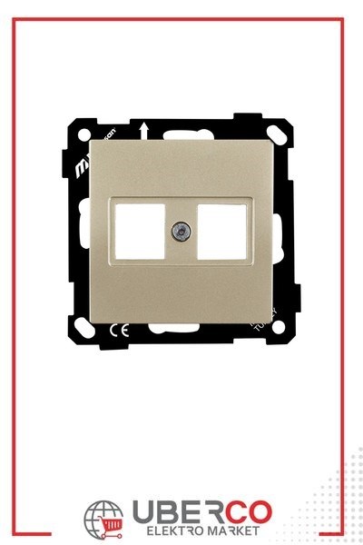 2270 137 0190Mutlusan Elitra Plus Mek+Tuş Data Prizi 2*Rj45 (Konnektörsüz) - SatenMutlusan Elitra Plus Mek+Tuş Data Prizi 2*Rj45{ubercoelektromarket}