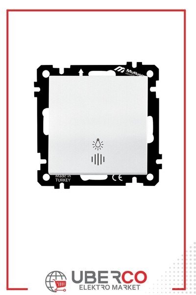 2270 417 0201Mutlusan Elitra Plus Mek+Tuş Işıklı Çağırma (220V) (Vidalı) - BeyazMutlusan Elitra Plus Mek+Tuş Işıklı Çağırma (220V) (Vidalı){ubercoelektromarket}