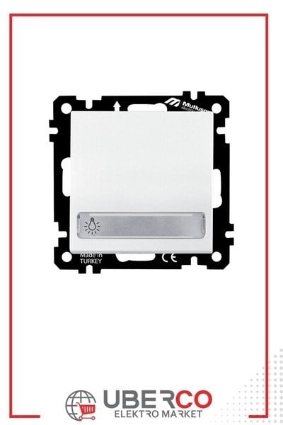 2270 419 0201Mutlusan Elitra Plus Mek+Tuş Işıklı Etiketli Çağırma (220V) (Vidalı) - BeyazMutlusan Elitra Plus Mek+Tuş Işıklı Etiketli Çağırma (220V){ubercoelektromarket}