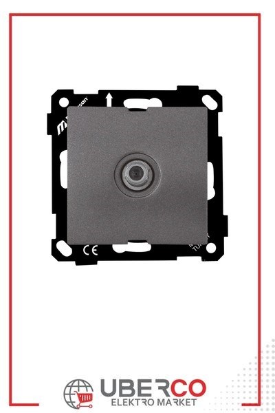 2270 166 0195Mutlusan Elitra Plus Mek+Tuş Sat Prizi (Geçişli) 4DB/F Konnektörlü - FümeMutlusan Elitra Plus Mek+Tuş Sat Prizi (Geçişli) 4DB-F{ubercoelektromarket}
