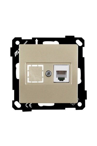 2270 125 0190Mutlusan Elitra Plus Mek+Tuş Telefon Prizi 1*Rj11 (Cat3) - SatenMutlusan Elitra Plus Mek+Tuş Telefon Prizi 1*Rj11 - Saten{ubercoelektromarket}