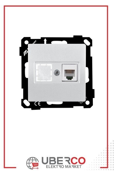 2270 125 0101Mutlusan Elitra Plus Mek+Tuş Telefon Prizi 1*Rj11 (Cat3) - BeyazMutlusan Elitra Plus Mek+Tuş Telefon Prizi 1*Rj11 - Beyaz{ubercoelektromarket}