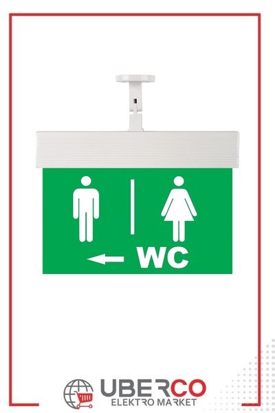 102 038 000865Mutlusan Exit-Acil Aydınlatma Armatürü (Ledli) IP20 - Sembol NO:65 - Erkek-Kadın Wc + Sol OkMutlusan Exit-Acil Aydınlatma Armatürü (Ledli) IP20 - Sembol{ubercoelektromarket}
