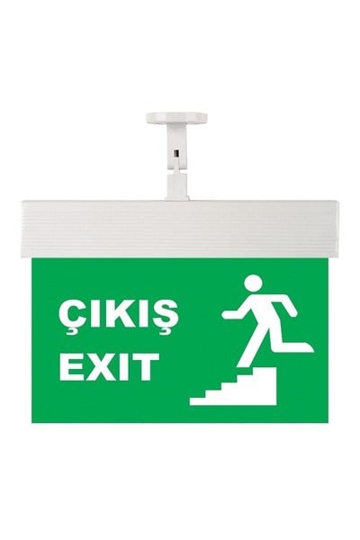 102 038 000836Mutlusan Exit-Acil Aydınlatma Armatürü (Ledli) IP20 - Sembol NO:36 - Merdivenli Çıkış Exıt (Varyant 4)Mutlusan Exit-Acil Aydınlatma Armatürü (Ledli) IP20 - Sembol{ubercoelektromarket}