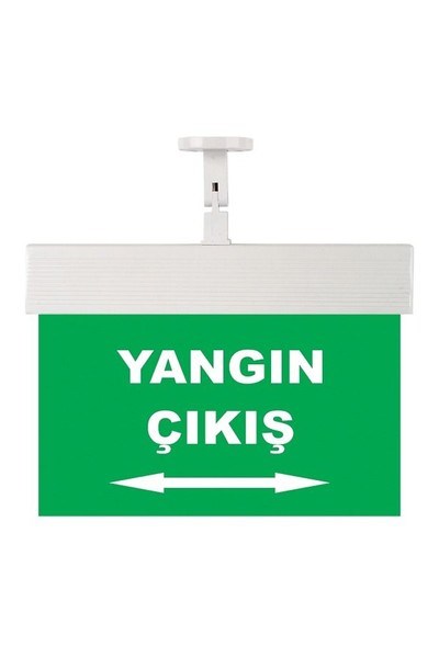 102 038 000848Mutlusan Exit-Acil Aydınlatma Armatürü (Ledli) IP20 - Sembol NO:48 - Yangın Çıkış + Çift Yön Ok (Yatay)Mutlusan Exit-Acil Aydınlatma Armatürü (Ledli) IP20 - Sembol{ubercoelektromarket}