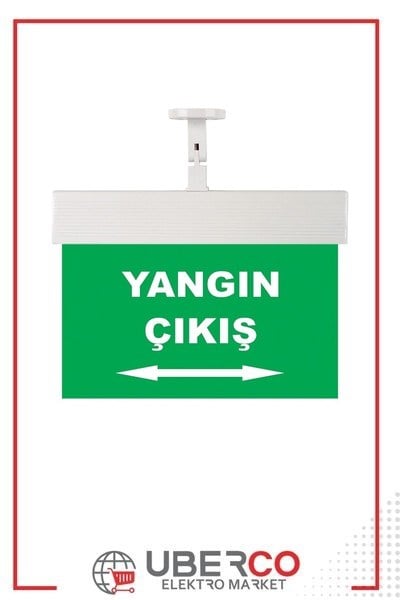 102 038 000848Mutlusan Exit-Acil Aydınlatma Armatürü (Ledli) IP20 - Sembol NO:48 - Yangın Çıkış + Çift Yön Ok (Yatay)Mutlusan Exit-Acil Aydınlatma Armatürü (Ledli) IP20 - Sembol{ubercoelektromarket}