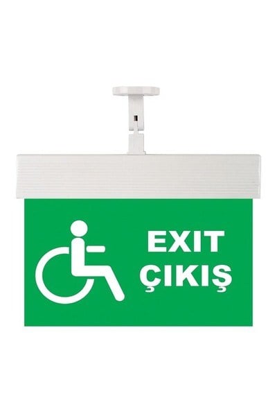 102 038 000858Mutlusan Exit-Acil Aydınlatma Armatürü (Ledli) IP20 - Sembol NO:58 - Tekerlekli Sandalye + Exıt Çıkış (Oksuz)Mutlusan Exit-Acil Aydınlatma Armatürü (Ledli) IP20 - Sembol{ubercoelektromarket}