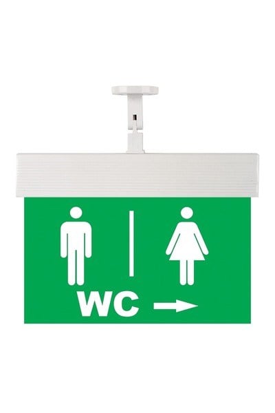 102 038 000864Mutlusan Exit-Acil Aydınlatma Armatürü (Ledli) IP20 - Sembol NO:64 - Erkek-Kadın Wc + Sağ OkMutlusan Exit-Acil Aydınlatma Armatürü (Ledli) IP20 - Sembol{ubercoelektromarket}